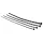 SINNER Gear - set dilatatoare uretrale silicon - negru