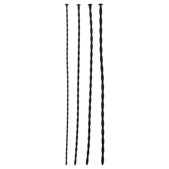 SINNER Gear - set dilatatoare uretrale silicon - negru