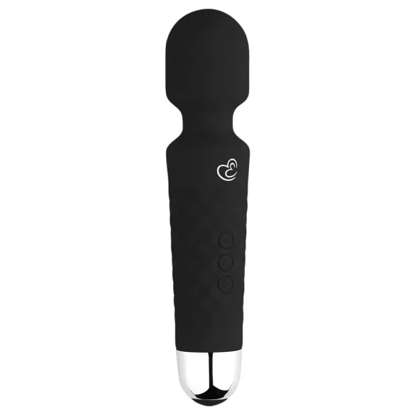 EasyToys - mini wand vibrator reîncărcabil - negru