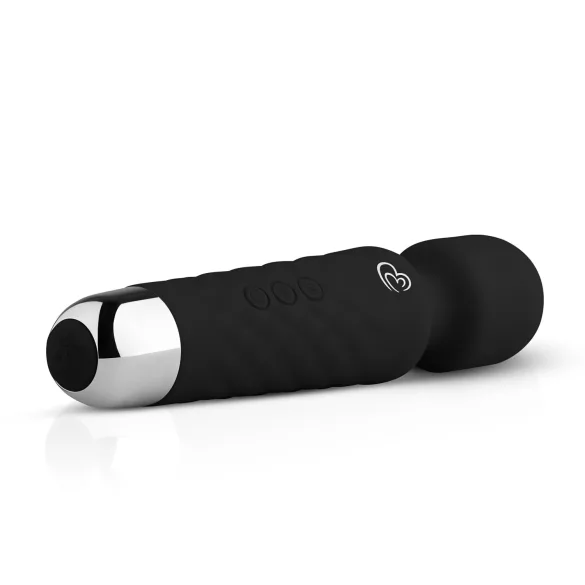 EasyToys - mini wand vibrator reîncărcabil - negru