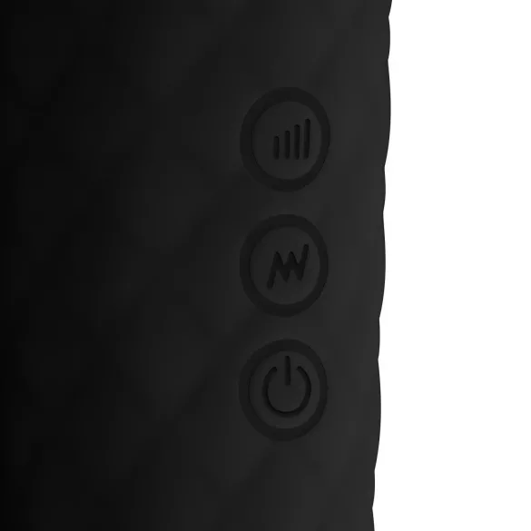 EasyToys - mini wand vibrator reîncărcabil - negru