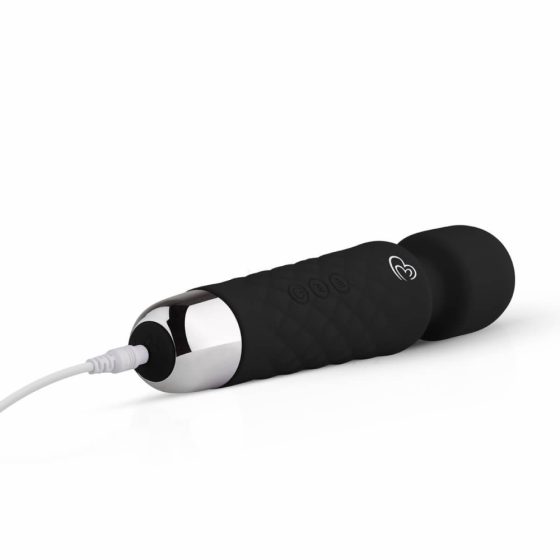 EasyToys Mini Wand - vibrator de masaj cu acumulator (negru)