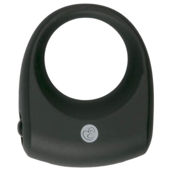 Easytoys - inel vibrator pentru penis (negru)