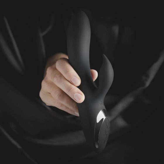 Sway No.2 - vibrator cu baterie, cu braț de stimulare a clitorisului (negru)