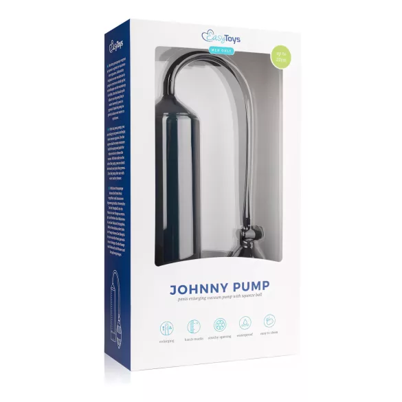 Easytoys - pompă pentru penis - reglabilă - negru
