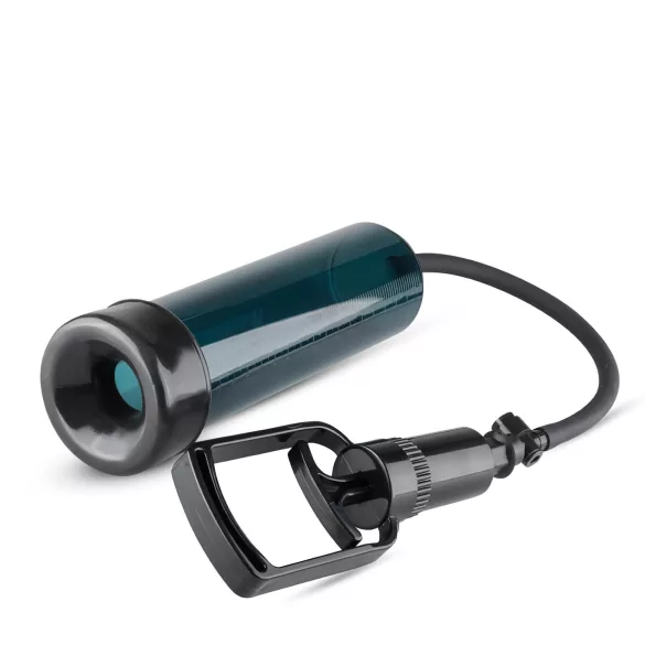Easytoys - pompă pentru penis - manuală cu grip - negru