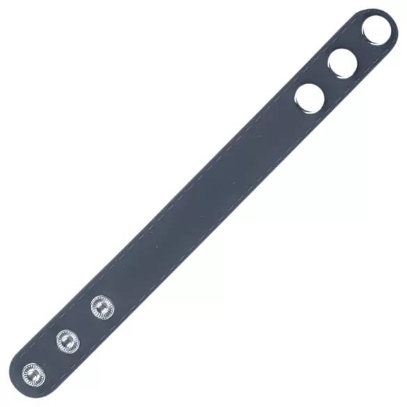Boners - inel pentru penis reglabil - silicon gri mărimea L