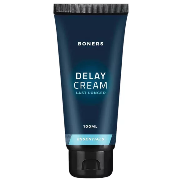 Boners Essentials - cremă întârziere ejaculare bărbați - 100ml