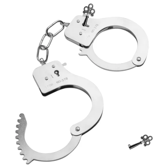 EasyToys - cătușe metalice - argintii