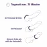 Boners - set inele pentru penis - silicon - 6 bucăți - gri
