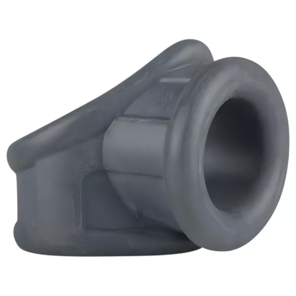 Boners - inel penis și inel pentru testicule - silicon gri