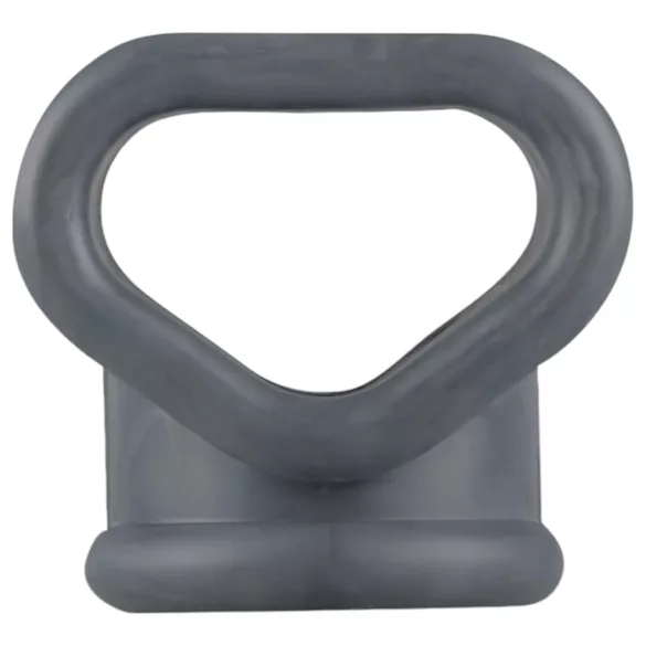 Boners - inel penis și inel pentru testicule - silicon gri