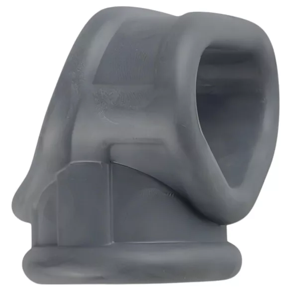 Boners - inel penis și inel pentru testicule - silicon gri