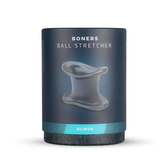 Boners - inel pentru erecție și extensor - silicon gri