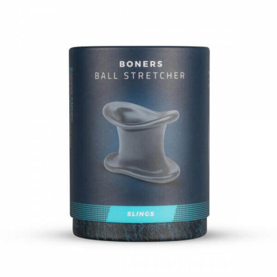 Boners - Inel și extensor pentru testicule într-un singur produs (gri)