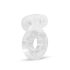 LoveBoxxx I Love Diamonds - Set de Legare 6 Piese - Negru-Argintiu