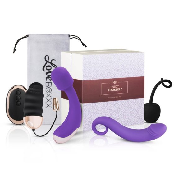 LoveBoxxx Yourself - set vibrator pentru femei (4 piese)