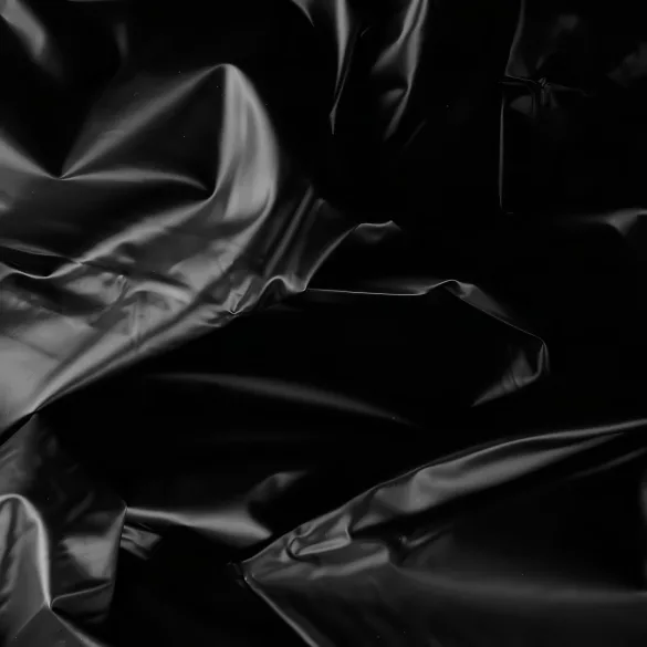 Easytoys - cearșaf latex impermeabil - 180x230 cm - negru