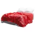Easytoys - cearșaf lacuit impermeabil - 180x230cm - roșu