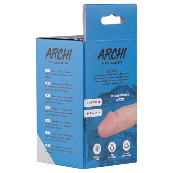 Real Fantasy Archi - dildo realist - 11,5cm - culoare naturală