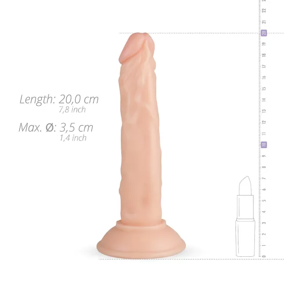 Real Fantasy Blane - dildo realist - 20cm - culoare naturală