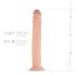Real Fantasy Shawn - dildo realist mare - 35cm natur