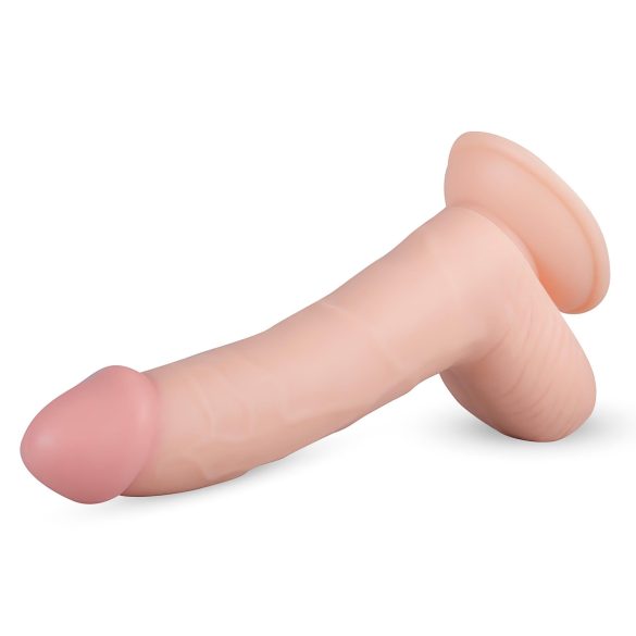 Real Fantasy Cliff - dildo realist cu testicule - 22cm - culoare naturală