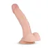 Real Fantasy Derek - dildo realist cu testicule - 22cm - culoare naturală