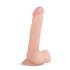 Real Fantasy Felix - dildo realist cu testicule - 22cm - culoare natur