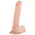 Real Fantasy Felix - dildo realist cu testicule - 22cm - culoare natur