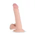 Real Fantasy Felix - dildo realist cu testicule - 22cm - culoare natur
