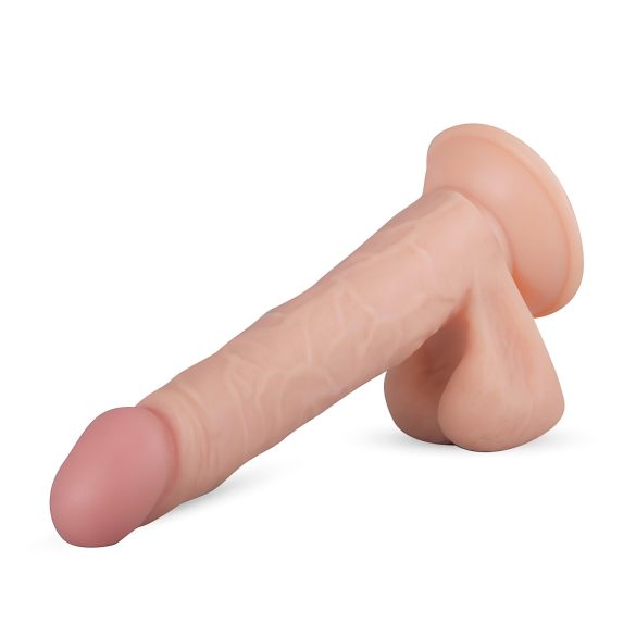 Real Fantasy Felix - dildo realist cu testicule - 22cm - culoare natur