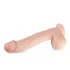 Real Fantasy Lexon - dildo realist cu testicule - 33cm - culoare naturală