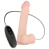 Real Fantasy Lewis - vibrator realist reîncărcabil - 22cm - culoare naturală