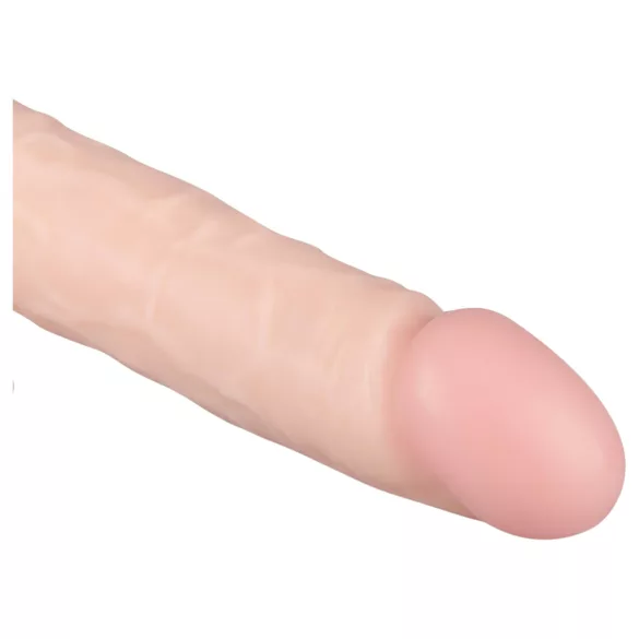 Real Fantasy Lewis - vibrator realist reîncărcabil - 22cm - culoare naturală