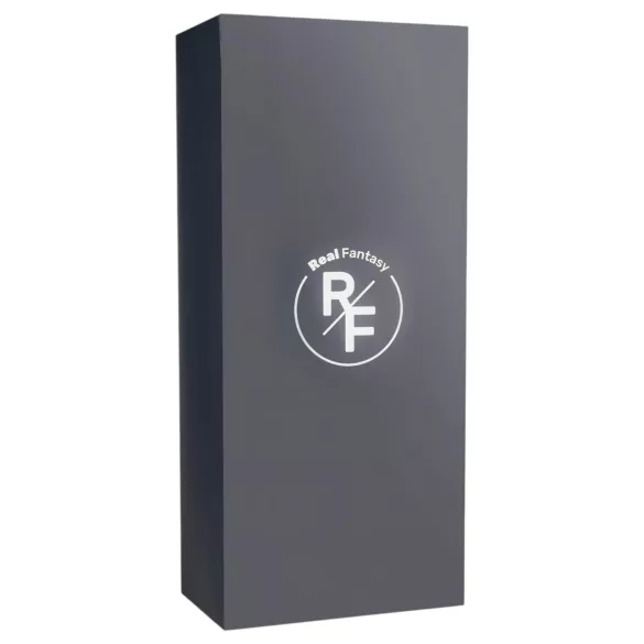 Real Fantasy Lewis - vibrator realist reîncărcabil - 22cm - culoare naturală
