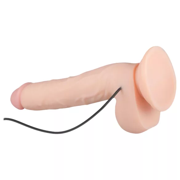 Real Fantasy Elvin - vibrator realist cu acumulator - 28cm - culoare naturală