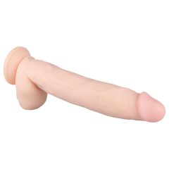   Real Fantasy Dwane - vibrator cu baterii, cu clemă de prindere, 31cm (natural)