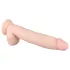 Real Fantasy Dwane - vibrator realist reincarcabil - 31cm - culoare natur