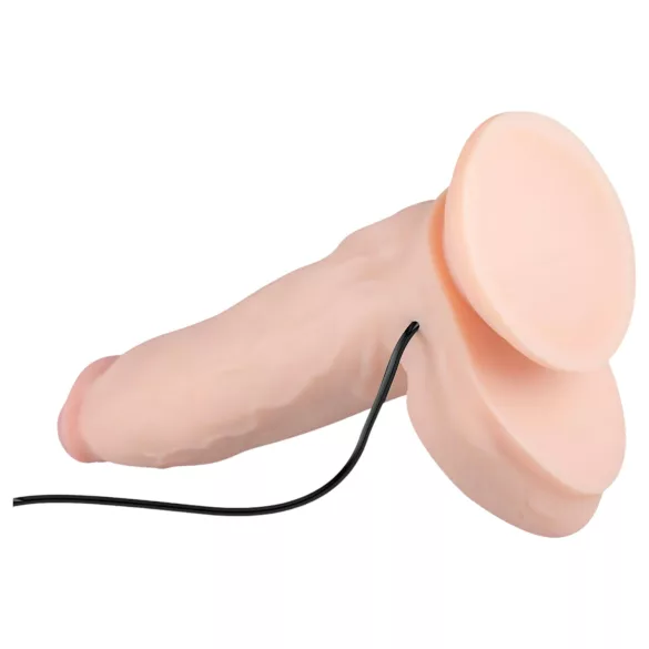 Real Fantasy Dwane - vibrator realist reincarcabil - 31cm - culoare natur