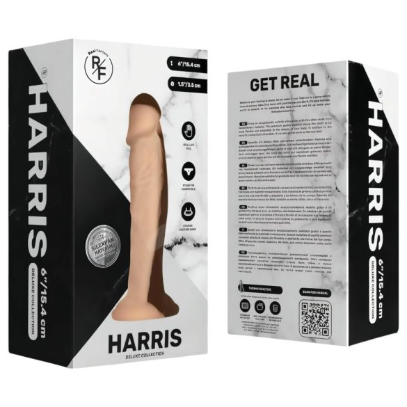 Real Fantasy Harris - dildo realist - 15cm - culoare naturală