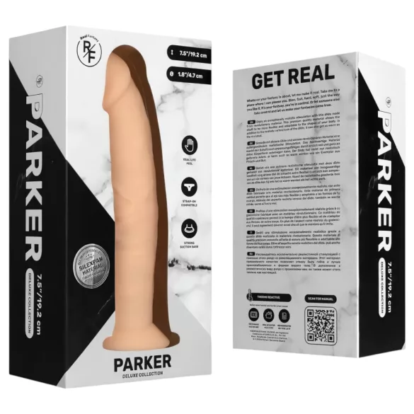 Real Fantasy Parker - dildo realist - 19cm - culoare naturală