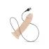 Real Fantasy Winston - vibrator cu ventuză - 19 cm - culoare naturală