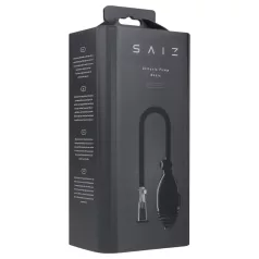 Saiz Basic - pompă pentru clitoris - transparentă/neagră