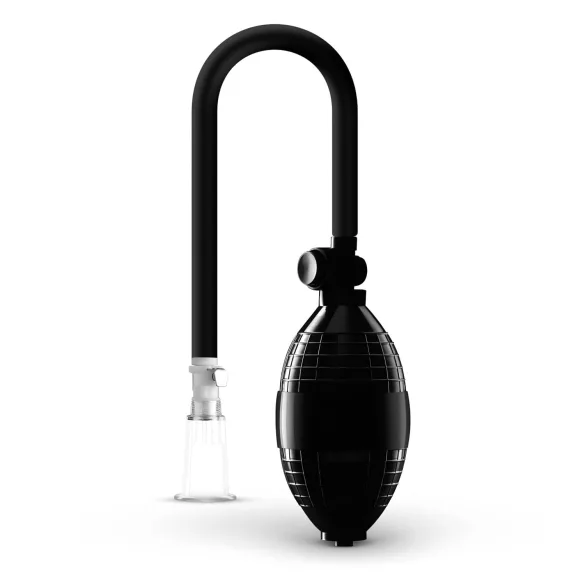 Saiz Basic - pompă pentru clitoris - transparentă/neagră