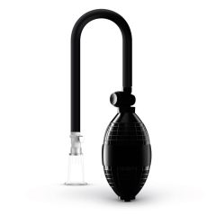   Saiz Basic - pompa de aspirare a clitorisului (transparent-negru)