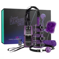 Secret Pleasure Chest - set BDSM avansat (14 piese)