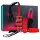Secret Pleasure Chest - set BDSM avansat - 10 piese (roșu)