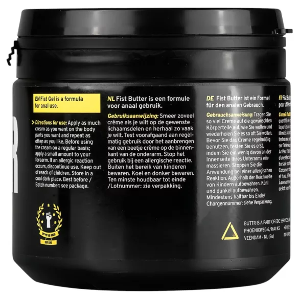 BUTTR Fisting Butter - unt lubrifiant pentru fisting anal (500 ml)
