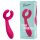 Easytoys Couple - vibrator reîncărcabil și rezistent la apă pentru cupluri (roz)